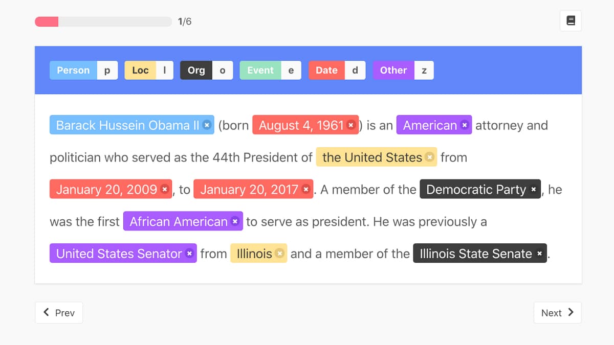 Text Annotation